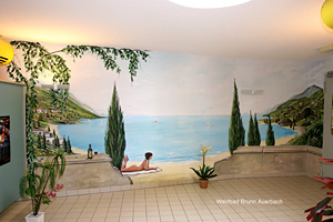 Kunstmalerei Schott - Andreas Schott - Referenzen - Waldbad Brunn